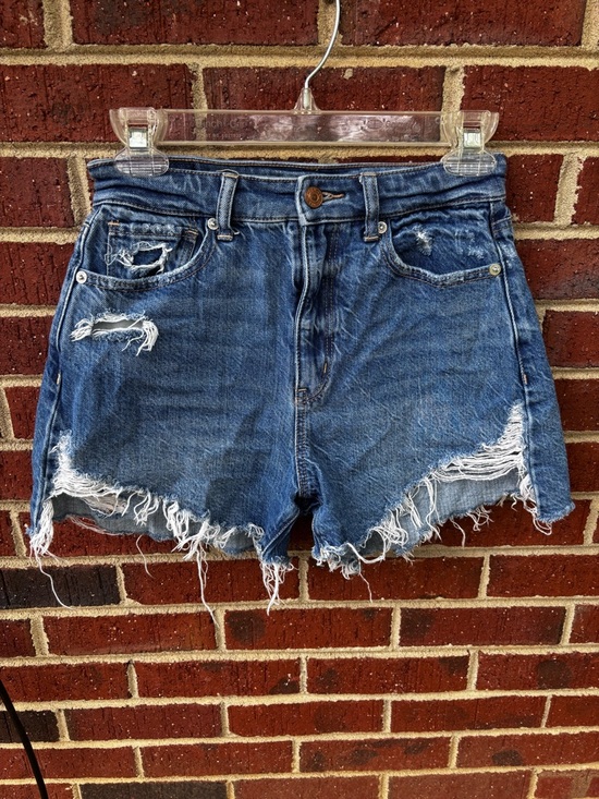 American Eagle Outfitters Pants - American Eagle Highest Rise Distressed Mom Shorts sz 2